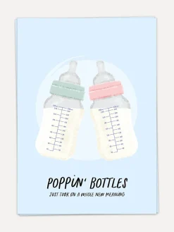 Kaart Blanche Wenskaart Poppin Bottles Poppin+Bottles Best