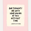 Kaart Blanche Wenskaart Thoughts With V Thoughts+With+V Best