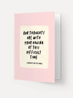 Kaart Blanche Wenskaart Thoughts With V Thoughts+With+V Best