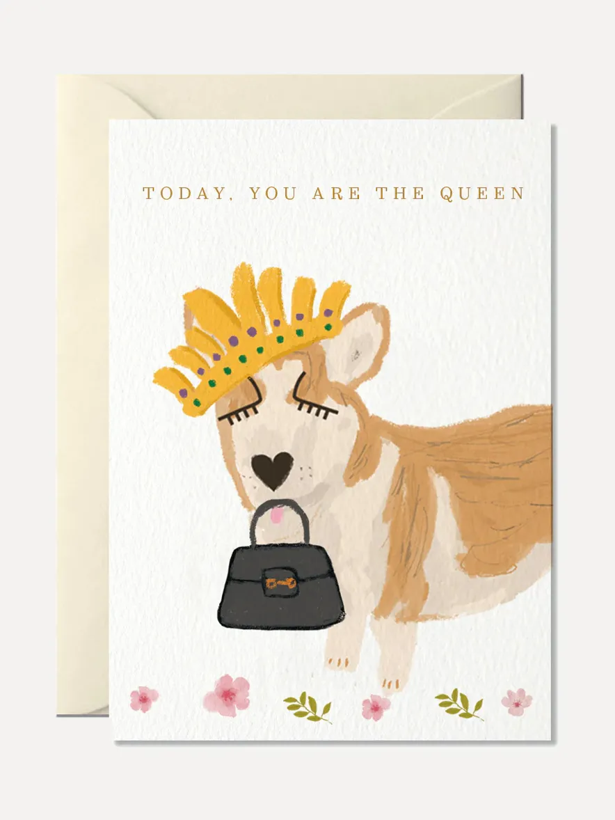 Nelly Castro Wenskaart you are the queen Today Fashion