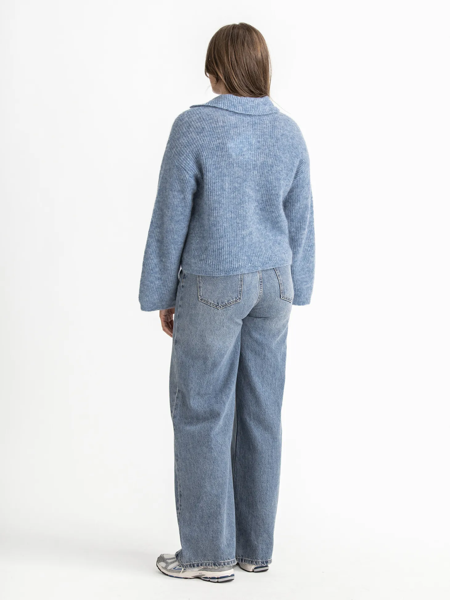 Les Soeurs Wide fit jeans Jules Mid+Blue New