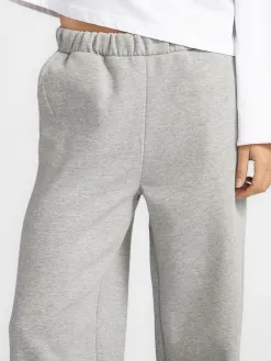 Selected Wijde broek Gia Light+Grey+Melange Online