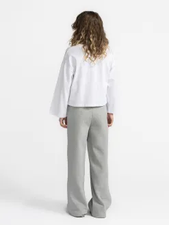 Selected Wijde broek Gia Light+Grey+Melange Online