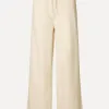 Selected Wijde broek Tenni Ecru Sale