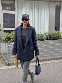 Les Soeurs Wollen blazer Alissa Navy Best