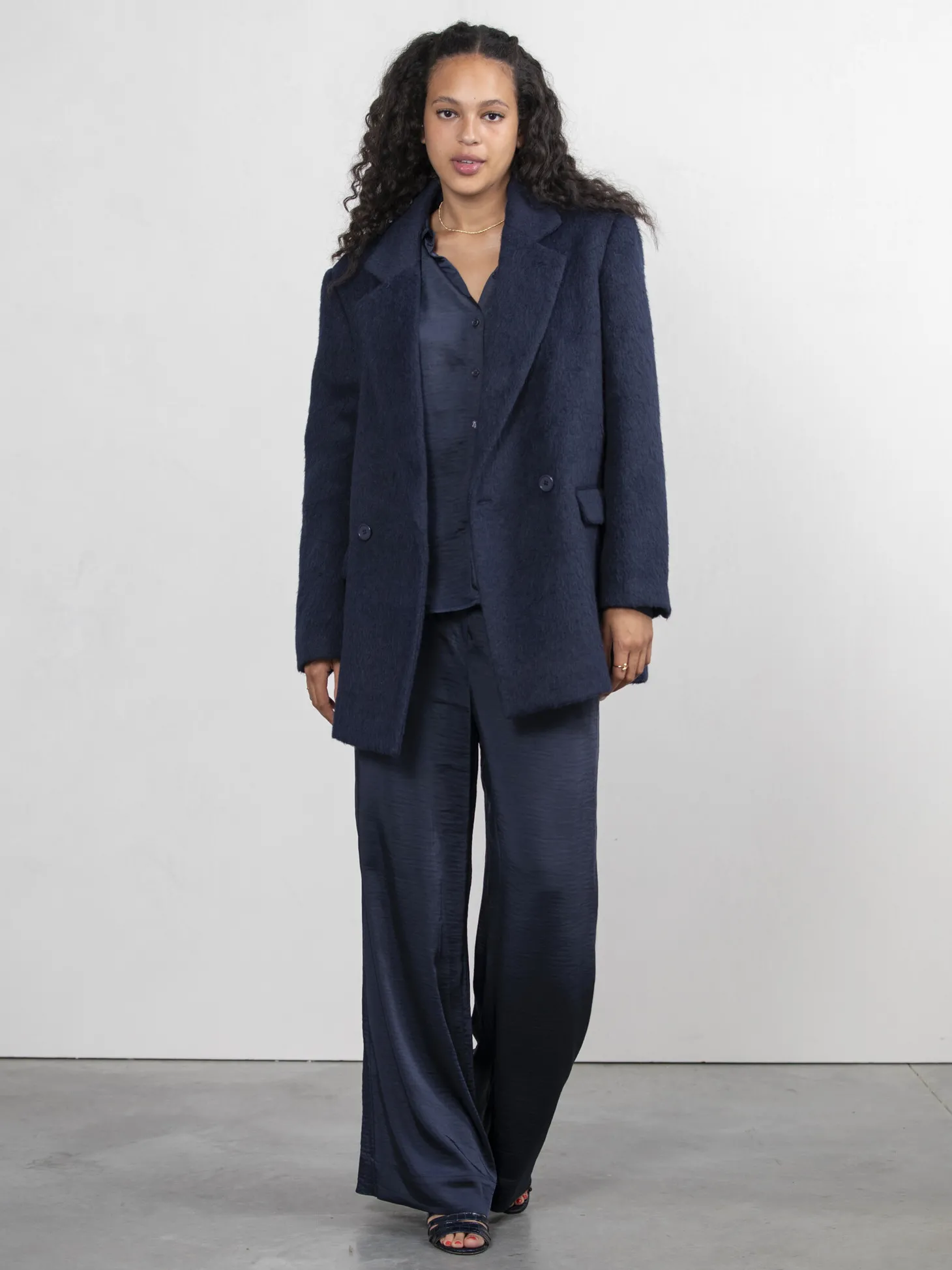 Les Soeurs Wollen blazer Alissa Navy Best
