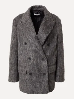 Edited Wollen Blazer Teena Mid+Grey+Mlange Hot