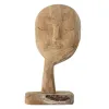 Bloomingville Wood Head Sculpture Hot