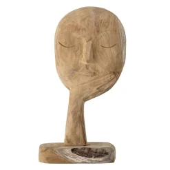 Bloomingville Wood Head Sculpture Hot