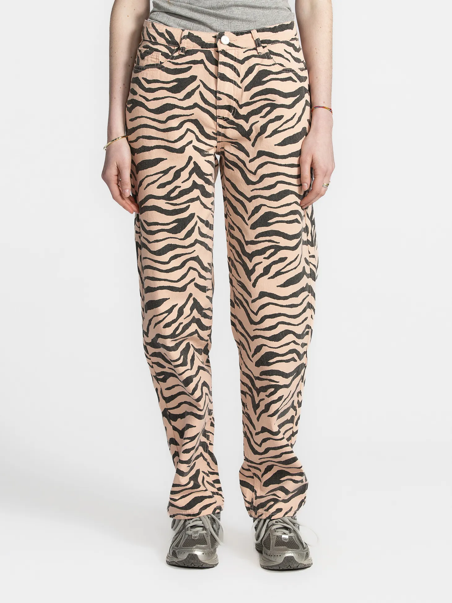 Sofie Schnoor Zebra jeans Tokyo Light+Rose Hot