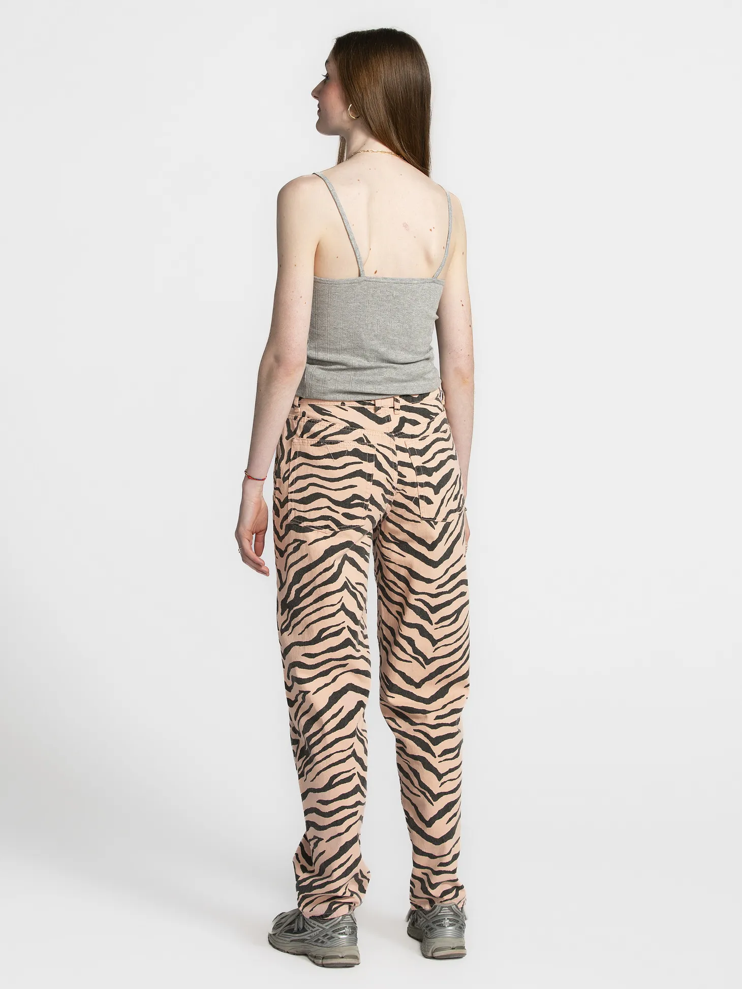 Sofie Schnoor Zebra jeans Tokyo Light+Rose Hot