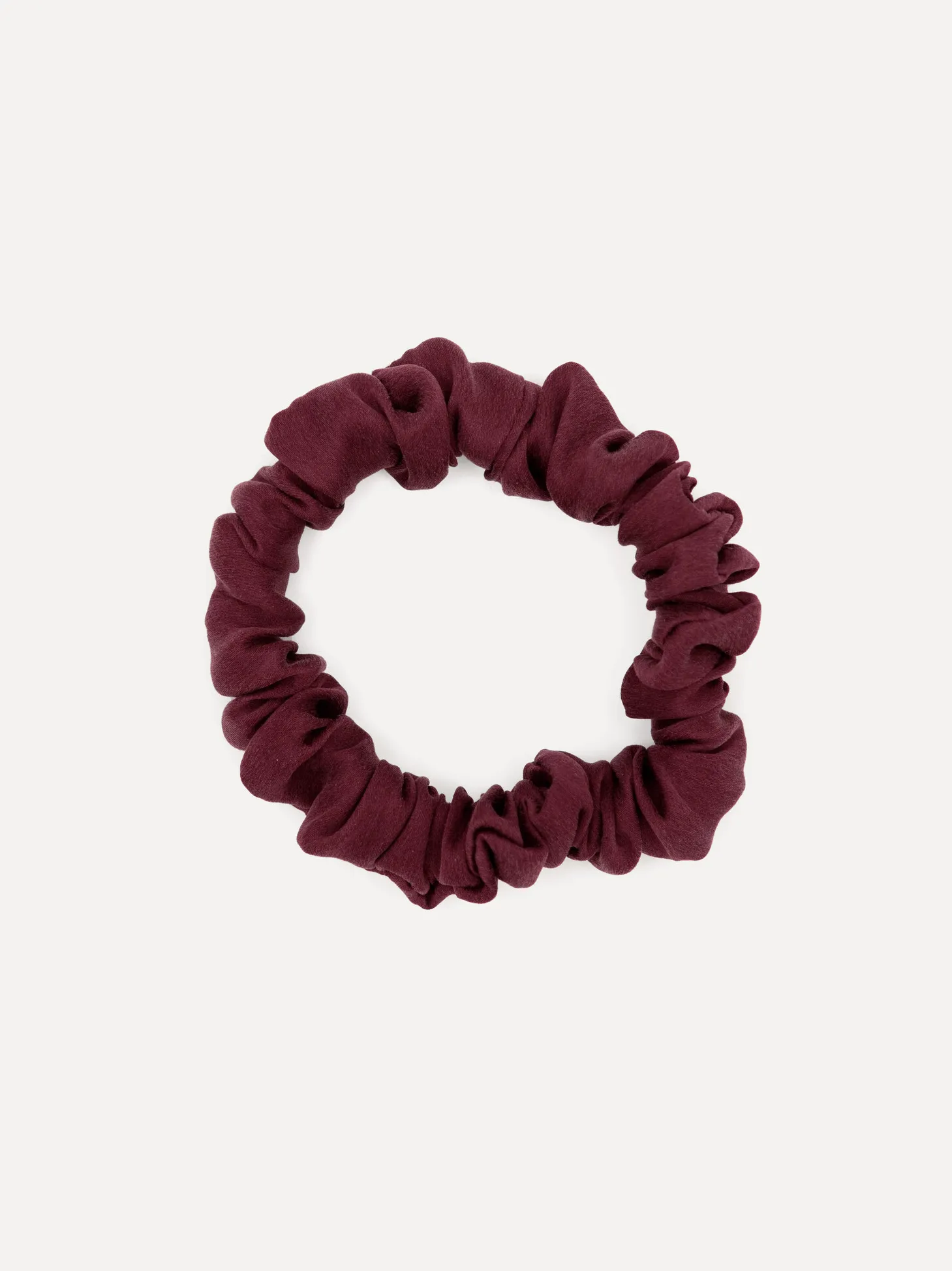 Les Soeurs Zijden scrunchie Burgundy Online