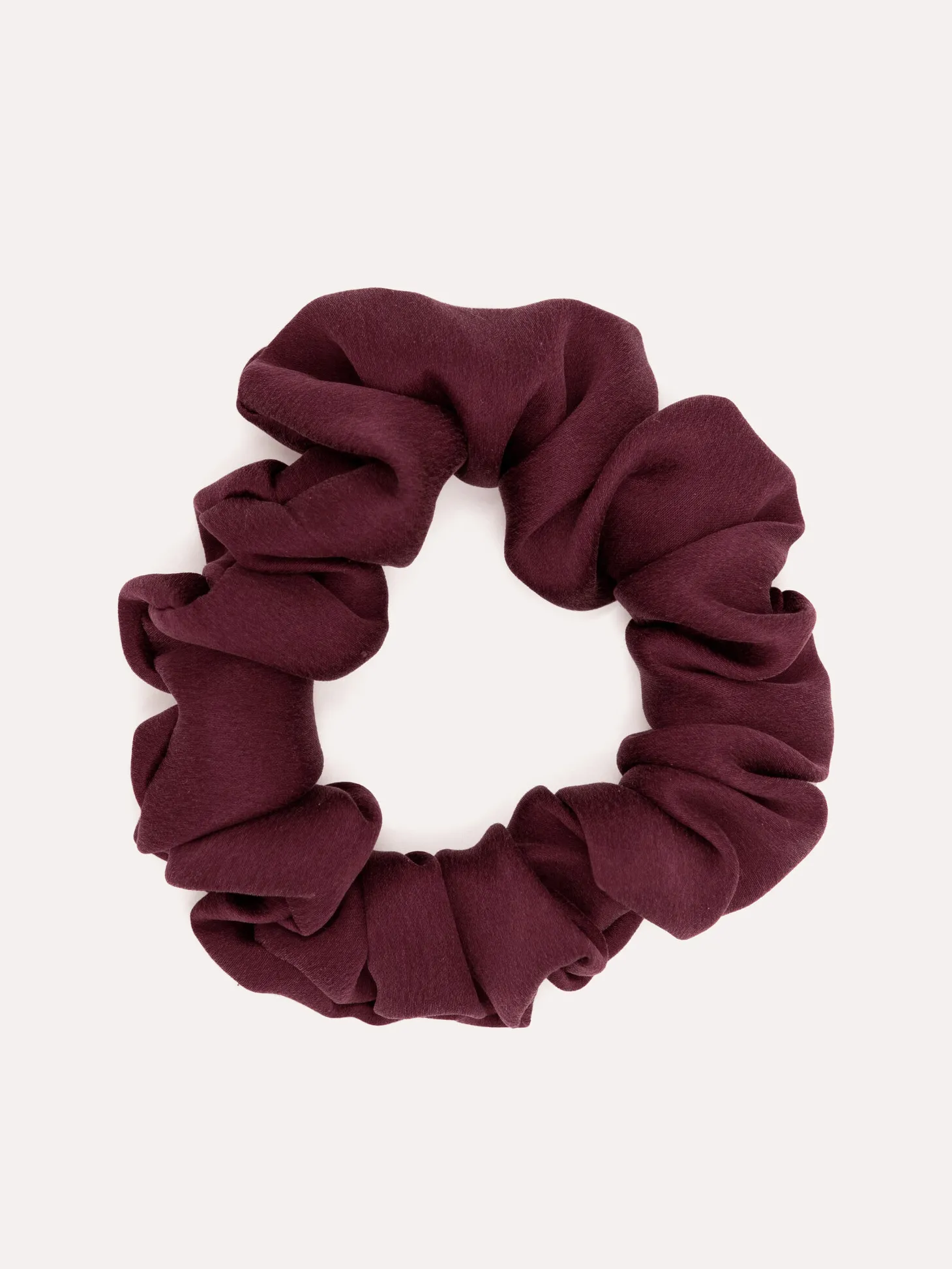Les Soeurs Zijden scrunchie Burgundy Fashion