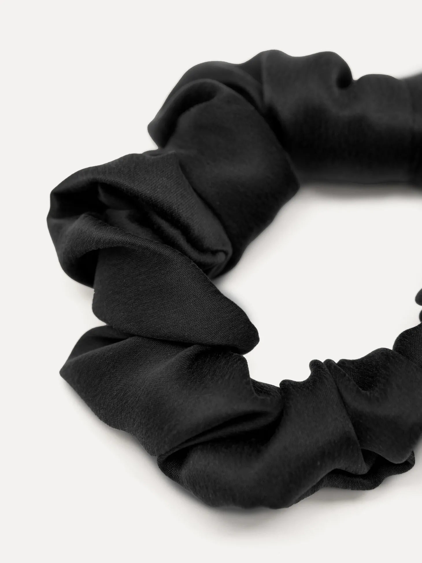 Les Soeurs Zijden scrunchie Black Sale