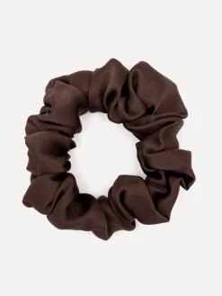 Les Soeurs Zijden scrunchie Brown Online