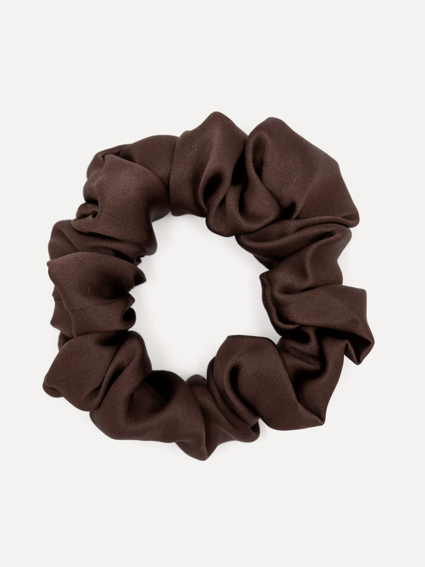 Les Soeurs Zijden scrunchie Brown Online