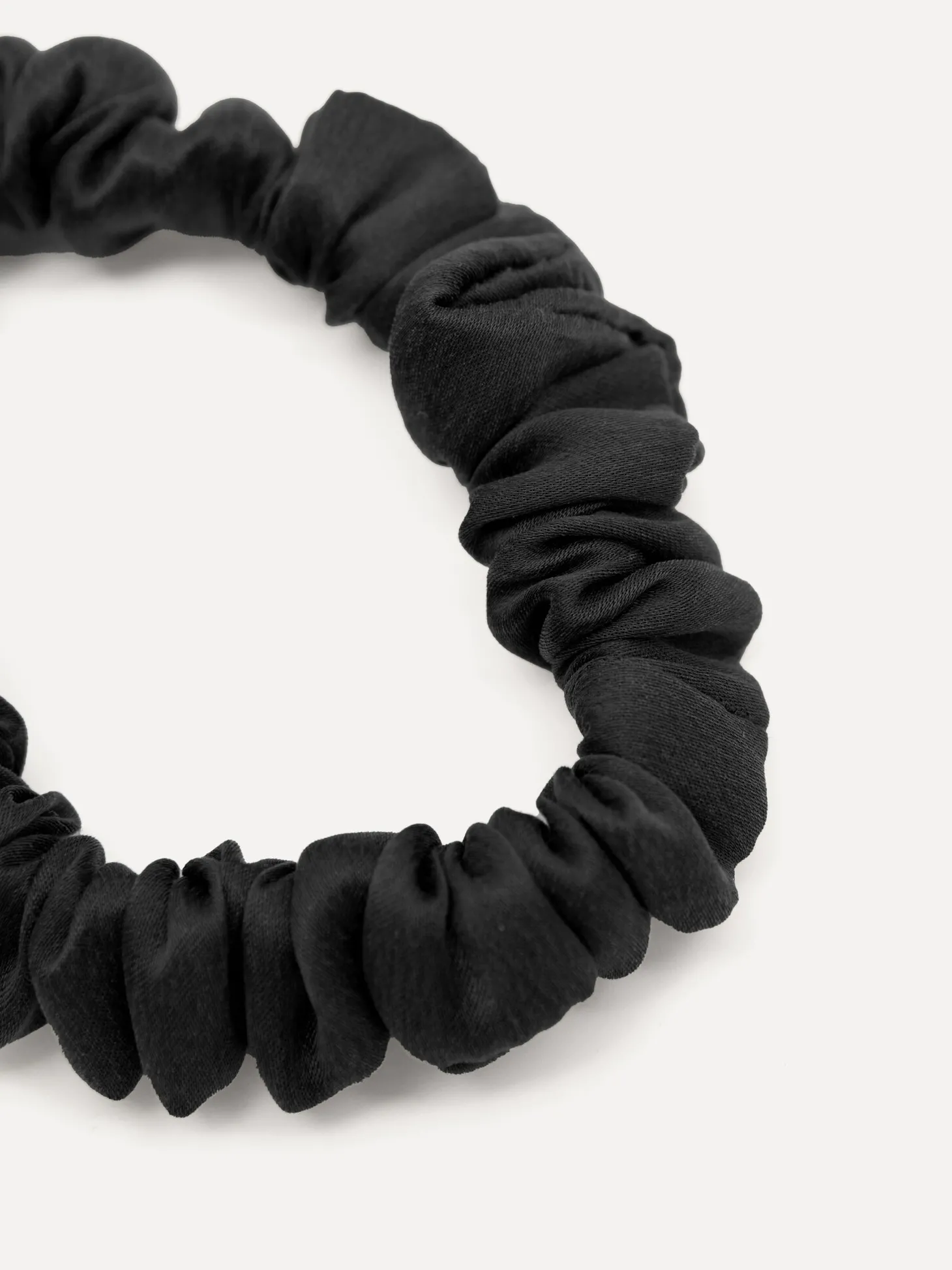 Les Soeurs Zijden scrunchie Black Hot