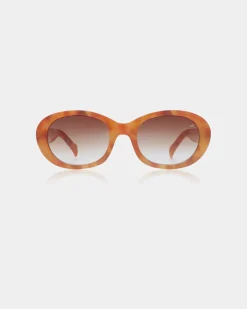 A.Kjaerbede Zonnebril Anma Burnt+Amber Clearance