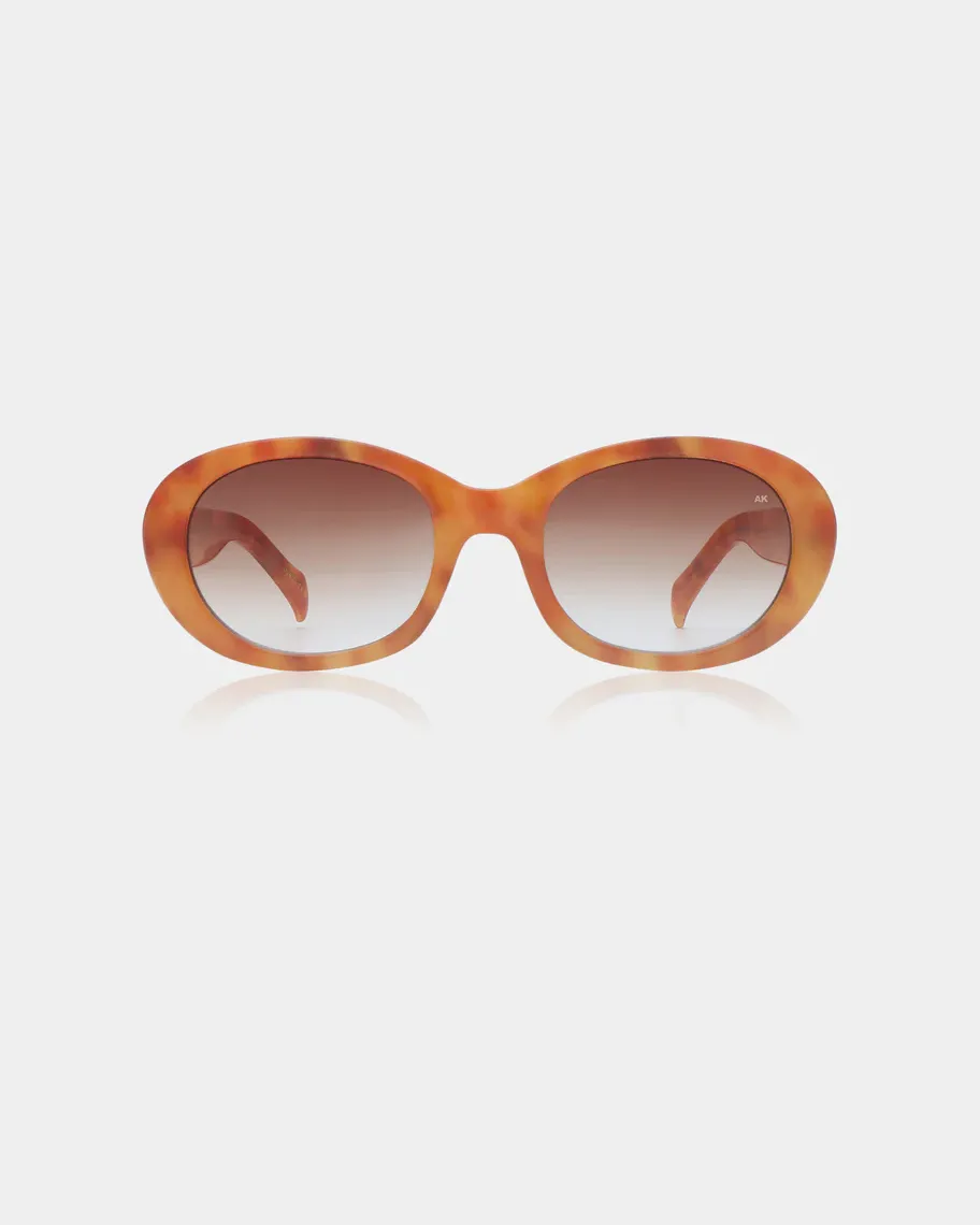 A.Kjaerbede Zonnebril Anma Burnt+Amber Clearance