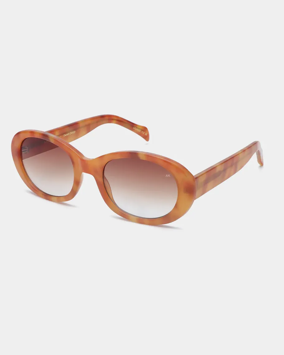 A.Kjaerbede Zonnebril Anma Burnt+Amber Clearance