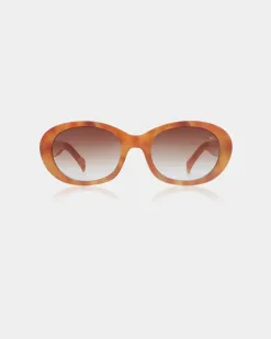 A.Kjaerbede Zonnebril Anma Burnt+Amber Clearance