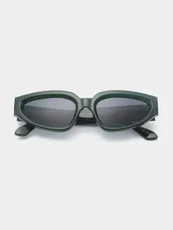 A.Kjaerbede Zonnebril Ella Dark+Green Sale