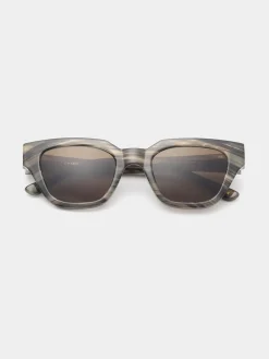 A.Kjaerbede Zonnebril Kaws Striped+Horn Clearance
