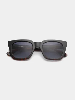 A.Kjaerbede Zonnebril Nancy Black+Demi+Tortoise Fashion