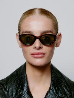 A.Kjaerbede Zonnebril Winnie Demi+Tortoise Clearance