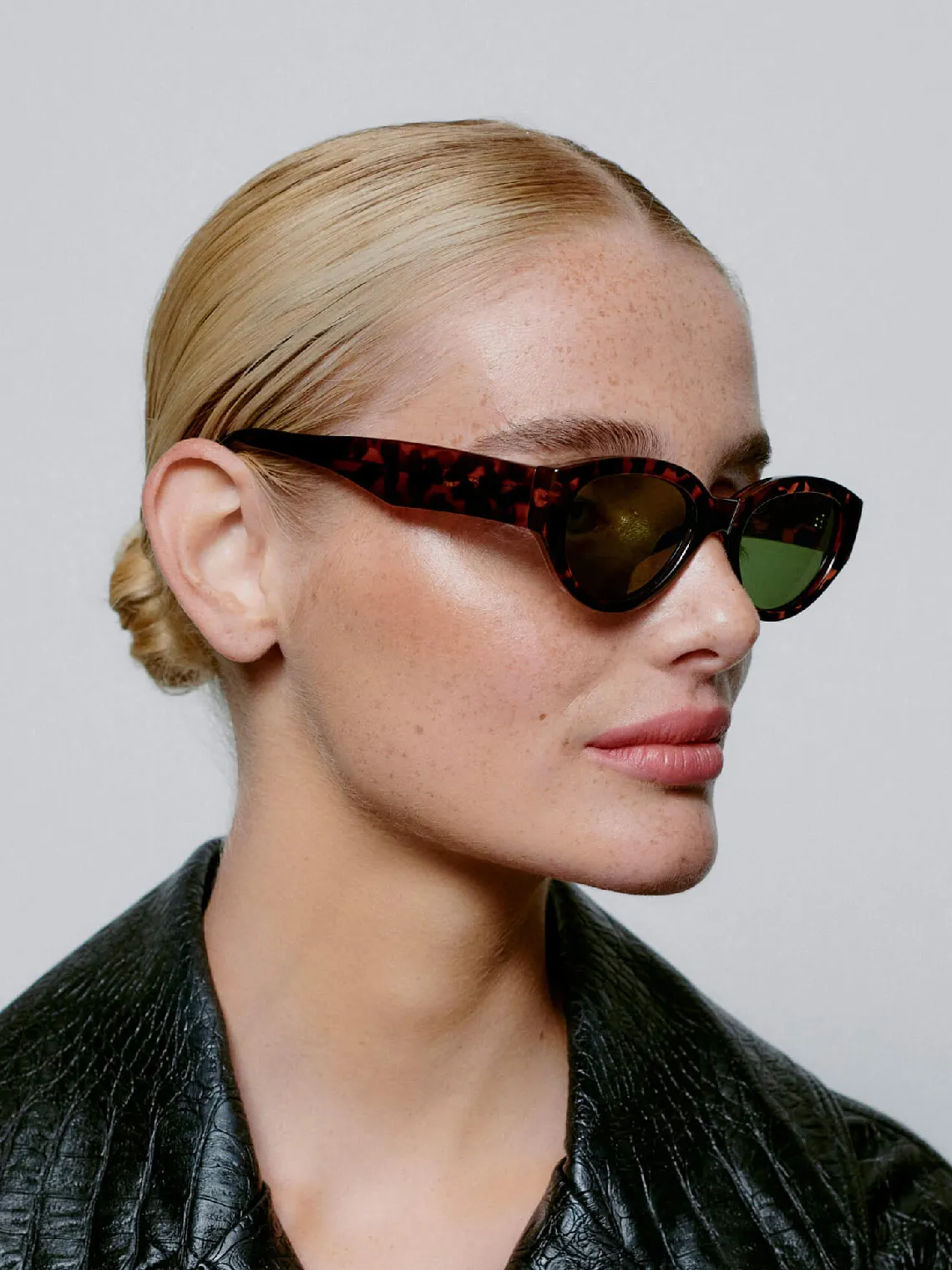 A.Kjaerbede Zonnebril Winnie Demi+Tortoise Clearance